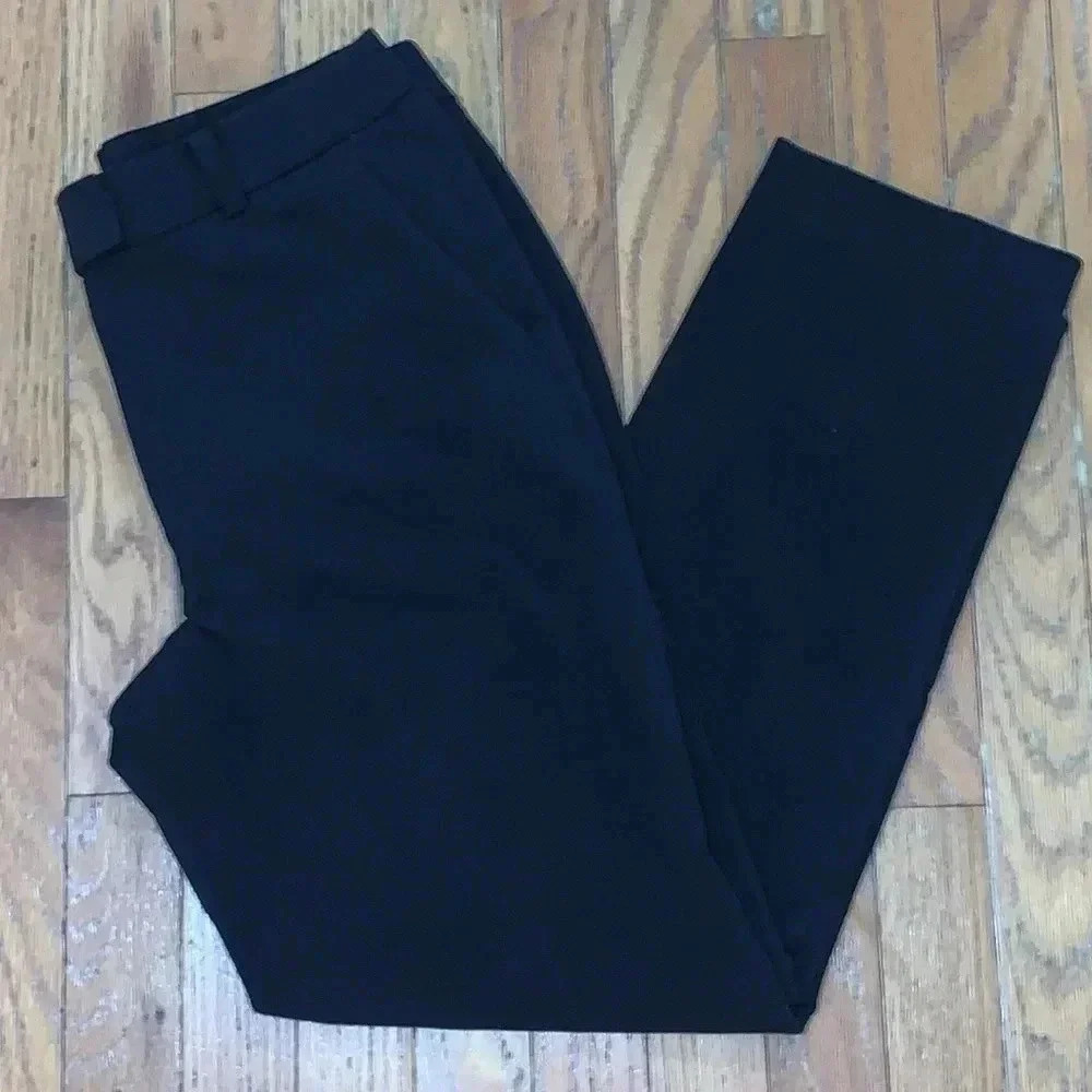 Women’s The Limited Slim Ankle Black Pants Size 6 EUC